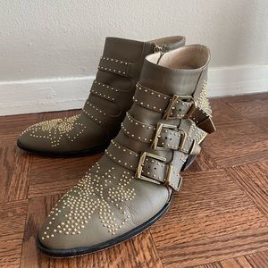Chloe susanna embellised boots ankle booties